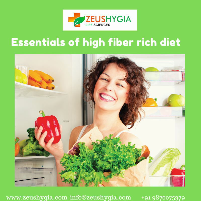 Essentials of high fiber-rich diet